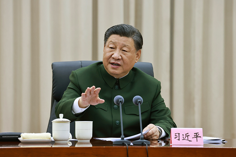 11月29日，中共中央总书记、国度主席、中央军委主席习近平到武警海警总队东海海区指挥部视察。这是习近平颁发沉要讲话。